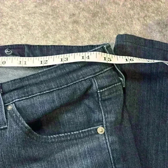 AG Jeans, The Abbey Mid Rise Super Skinny. Size 29R, Dark Wash. - Picture 9 of 13